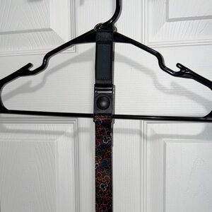 Disney Lanyard - Black w/ multicolor mouse heads